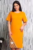 Cumpara ieftin Rochie Eleganta Tamara Galben - 60Marimea, Yves