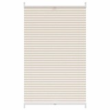 Cumpara ieftin Jaluzea plisata, crem, 80x100 cm