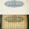 1851 , 6 skilling | skrivnings-charta ( Charta Sigillata ) - Regatul Suediei
