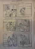 1927, Caricaturi SCOALA BOLSEVICA , istoria caricaturii romanesti, f amuzant