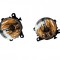 Set 2 proiectoare ceata fata compatibile cu Dacia Duster I 2010-2017