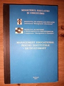 Management educational pentru institutiile de invatamant foto