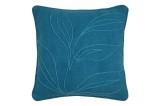 Perna Decorativa Aloha 40x40cm, Culoare Albastru, 55% Bumbac 45% Poliester