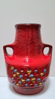 25106.02- Vaza Fat Lava Mid Century Dumler &amp;amp; Breiden 162-26 West Germany anii 60 foto