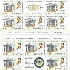 România, LP 1851c/2009, Facultatea de Drept a Universităţii din Bucureşti, MNH