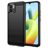 Cumpara ieftin Husa Xiaomi Redmi A1+ A2+ Carbon Negru Techsuit