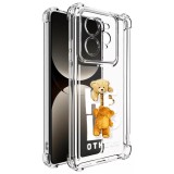Husa antisoc pentru realme gt 7 pro, airbag pro, clear, help others