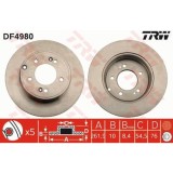 Set discuri frana Hyundai Grandeur (Hg), Grandeur (Tg), I45 6 Saloon (Yf), Ix35 (Lm, Sonata 5 (Nf); Kia Optima (Fsgds6b), punte spate, 284x10, plin,