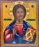 Iisus Hristos Pantocrator ,Icoana Rusia, Secol 19