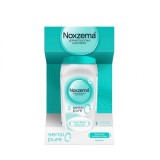 Deodorant Roll-On Noxzema Sensi Pure 0%, 50ml, Femei, Fara Aluminiu, Protectie 48h, Piele Sensibila, Testat Dermatologic