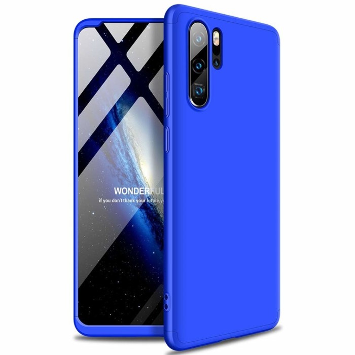 Husa de protectie 360, GKK, pentru Huawei P30 Pro, Albastru