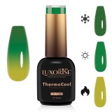Cumpara ieftin Oja Semipermanenta Termica 3 Culori LUXORISE ThermoCool - Mystic Meadow 10ml