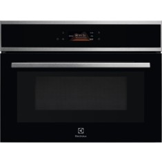 Cuptor compact incorporabil Electrolux EVM8E08X CombiQuick, afisaj tactil TFT, gratar, cuptor cu microunde, 42 l, negru