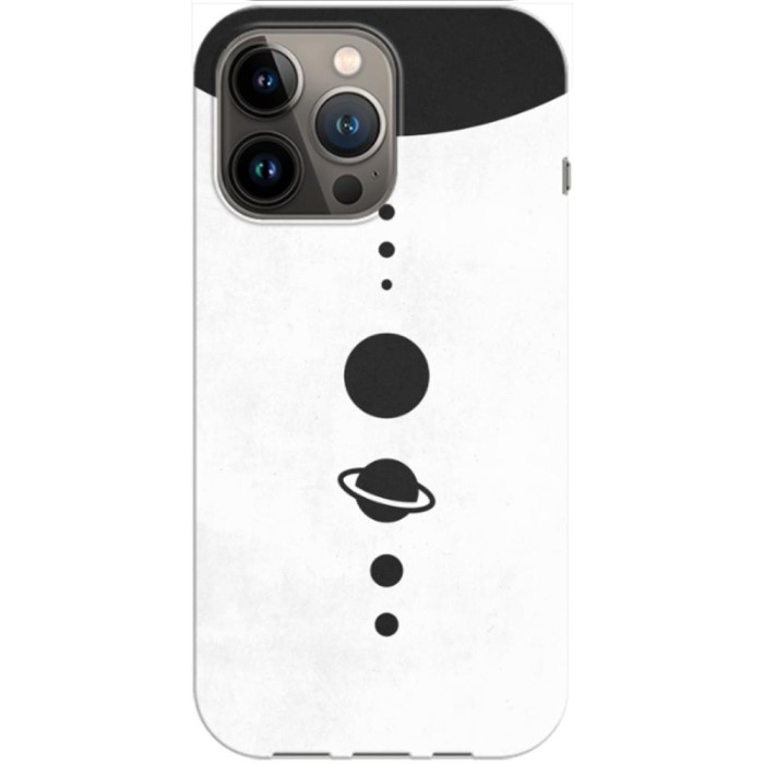 Husa compatibila cu Apple iPhone 13 Pro Max model Aligned planets, Silicon, TPU, Viceversa