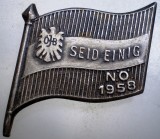 I.100 INSIGNA AUSTRIA OJB SEID EINIG FITI UNITI! Nieder&ouml;sterreich 1958