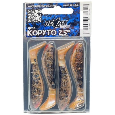 Shad Relax Lures Kopyto Print s170, 6.2cm, 4buc/pac foto
