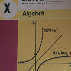 Matematica algebra - Manual cls X C.Nastasescu,C.Nita,S.Popa 1978