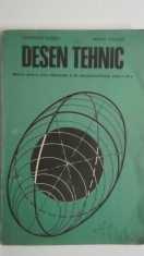 Gh. Husein, M. Tudose - Desen tehnic, manual, clasa a IX-a foto