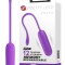 Ou Vibrator Joyce, 12 Moduri Vibratii, Silicon, USB, Violet, 18 cm