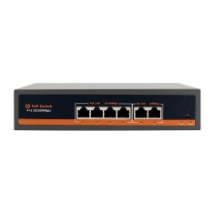 Switch smart PoE 4 porturi 10 100mbps, 78W, 4FE(PoE)+2FE, G0420FBL-C