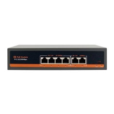 Switch smart PoE 4 porturi 10 100mbps, 78W, 4FE(PoE)+2FE, G0420FBL-C