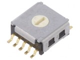 &Icirc;ntrerupător codificare SMD 1,27mm 100M&Omega;