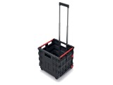 Cărucior de transport pliant KISTENBERG 396x370x960mm negru CART T