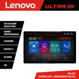 Navigatie Peugeot 307 cu ecran 13 inch 2K, Android, 8GB RAM si 128GB