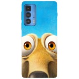 Husa compatibila cu Motorola G51 model Hi I&amp;#039;m Scrat Ice Age, Silicon, TPU, Viceversa, Transparent, Carcasa