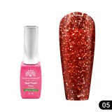 Ojă semipermanentă Red Flush Disco 8 ml, 05