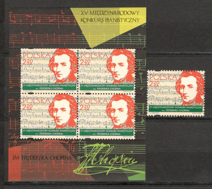 Polonia.2005 Concurs international de pian Chopin MP.457