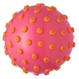 Minge Plajă, Model Dots, Culoare Roz-Portocaliu, Diametru 12.5cm, Plastic