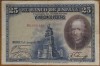 25 pesetas 1928, Spania