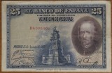 25 pesetas 1928, Spania