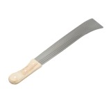 Cumpara ieftin Maceta pentru camping, gradina, otel, maner ergonomic din lemn, 650 mm