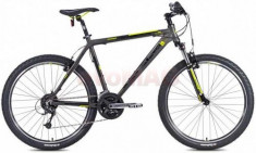 Bicicleta MTB Leader Fox Evolution 2015, Cadru 18inch, Roti 26inch (Gri) foto