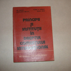 Principii si institutii in dreptul comertului international - Ion Dogaru