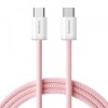Cablu Date si Incarcare USB-C - USB-C Baseus Dynamic 4 Series, 100W, 2m, Roz P10381400411-01