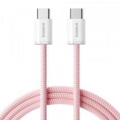 Cablu Date si Incarcare USB-C - USB-C Baseus Dynamic 4 Series, 100W, 2m, Roz P10381400411-01