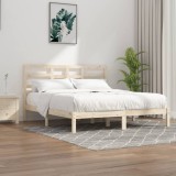 Cumpara ieftin Cadru de pat fără saltea, 200x200 cm, lemn masiv