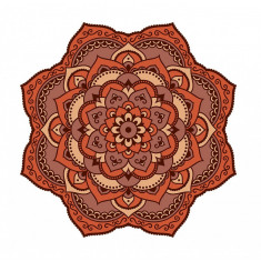 Sticker decorativ Mandala, Maro, 50 cm , 1059STK