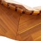 Sezlong 2 buc. Lemn Solid de Acacia Maro - 8