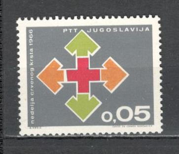 Iugoslavia.1966 Marci de binefacere-Crucea Rosie SI.661 foto