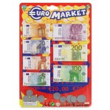 Set de Joaca cu Bancnote si Monezi de Euro - 71 de piese, CMCLASS