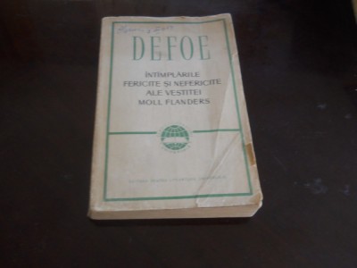 Intamplarile fericite si nefericite ale vestitei Moll Flanders - Daniel Defoe foto