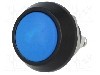 Intrerupator anti-vandalism, OFF-(ON), &Oslash;12mm, ONPOW, GQ12B-10/B/A
