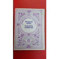 Floarea florilor Antologie de liric&amp;#259; popular&amp;#259;- Nicolae Ionel