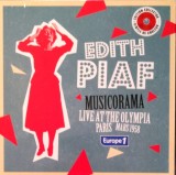 Disc Vinil SIGILAT EDITH PIAF &ndash; Musicorama - Live At The Olympia Paris (Mars 1958) - Europe 1 (Colorat, de Colecție) - vezi cuprins