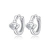Cercei din argint -Crown ear buckles- ARG90C, Argintboutique