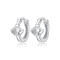 Cercei din argint -Crown ear buckles- ARG90C